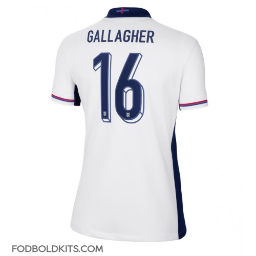 England Conor Gallagher #16 Hjemmebanetrøje Dame EM 2024 Kortærmet